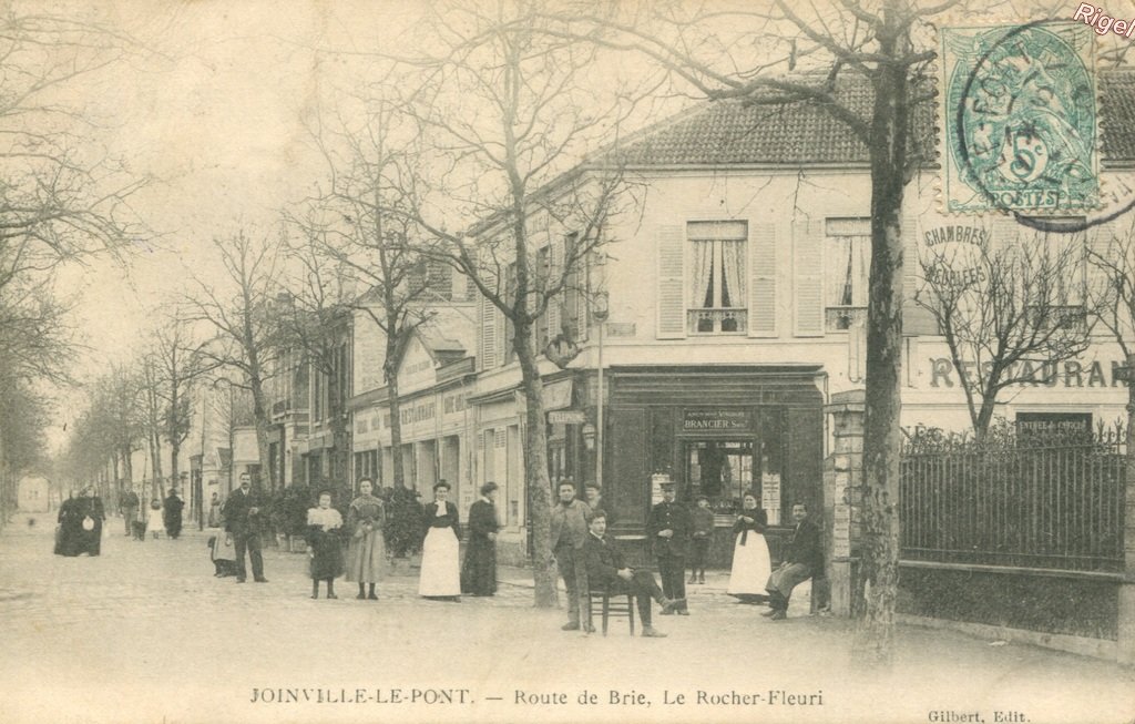 94-Joinville-le-Pont - Route de Brie Le Rocher Fleuri - Gilbert édit.jpg