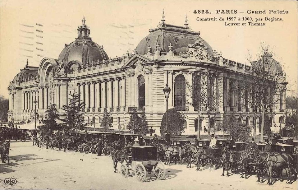 4624 - Paris - Grand palais - construit....jpg