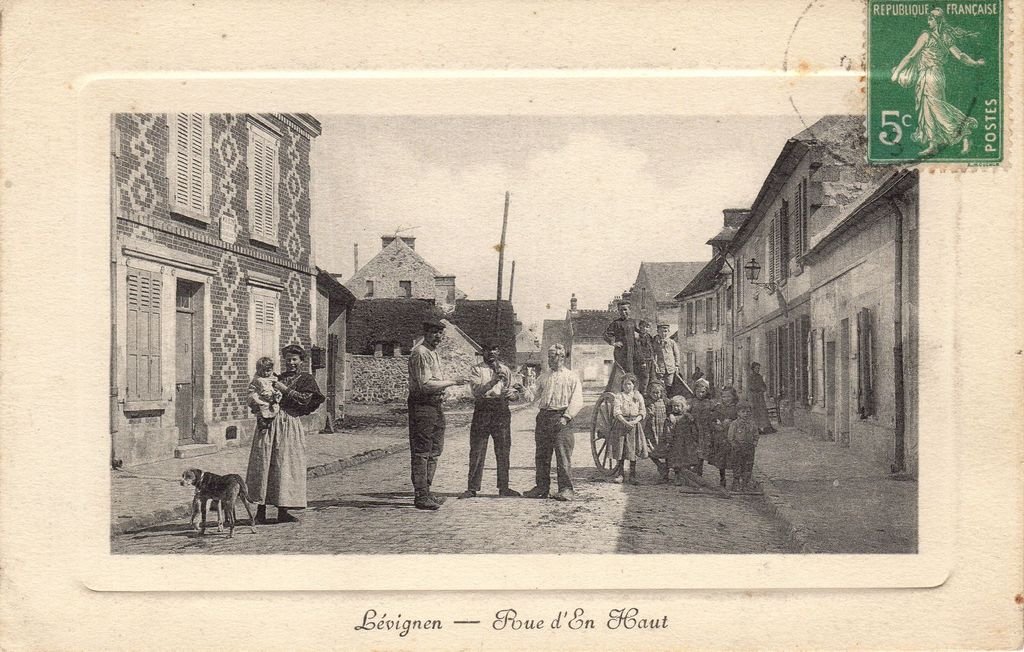 60 - LEVIGNEN - Rue d'En Haut - Edit. Grutus (liseré blanc) - 16-11-24.jpg
