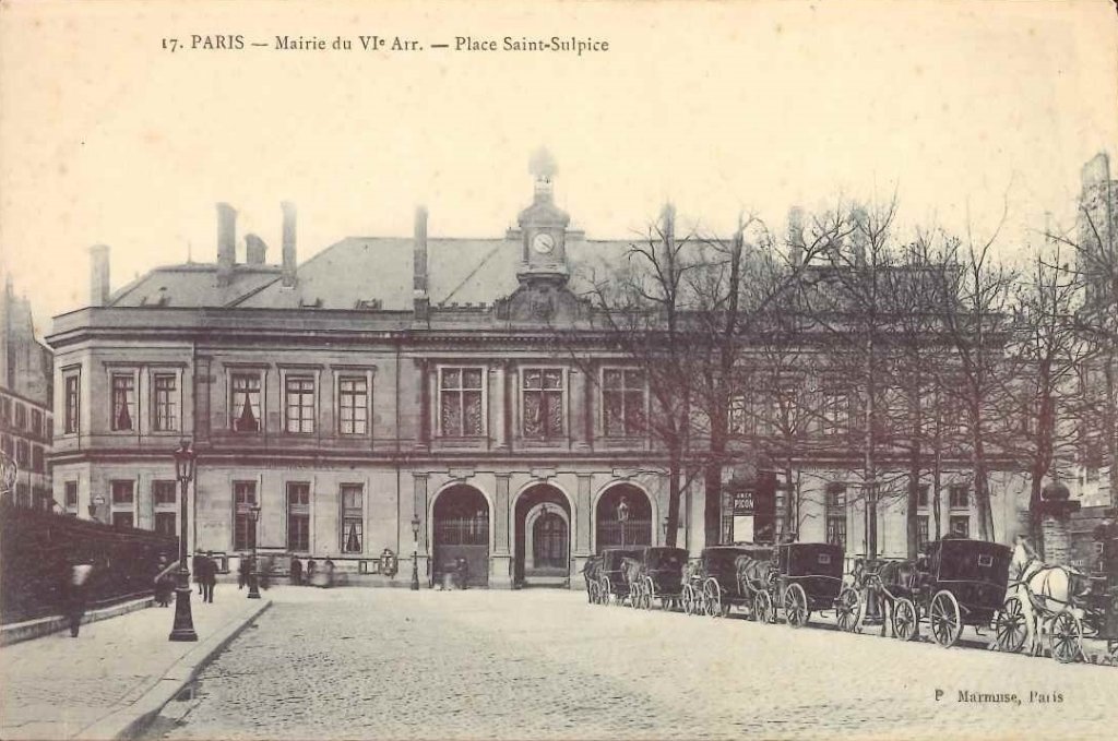 17 - Paris - Mairie du VIè Arr - Place Saint Sulpice.jpg