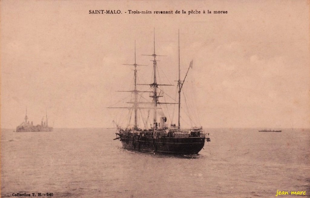 Saint-Malo - Trois-mâts revenant de la pêche à la morue.jpg