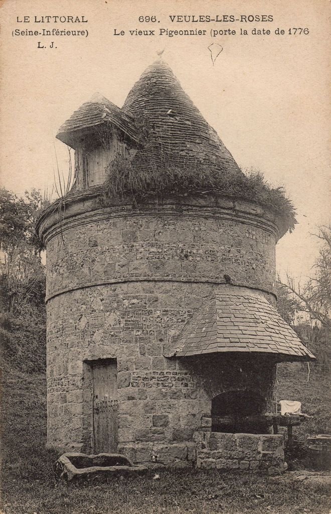 76 - VEULES-LES-ROSES - 696 - Le vieux Pigeonnier - L..J. - 01-12-24.jpg