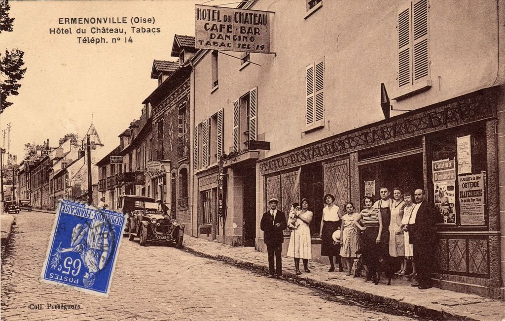 60 - ERMENONVILLE - Hôtel du Château- Tabacs - Coll; Perséguers - 01-12-24.jpg