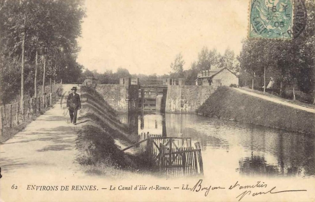 62 - Environs de Rennes - le canal d'Ille et Rance.jpg