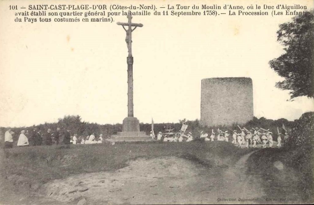 101 - Saint Cast - La tour du moulin d'anne ou le duc...jpg