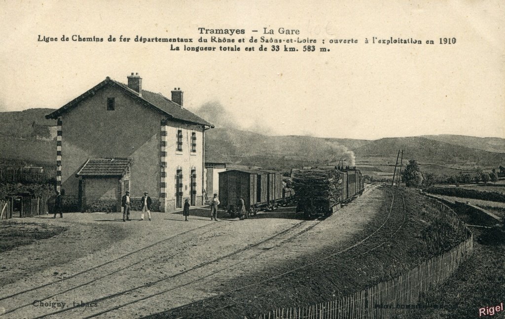 71-Tramayes - La Gare -.jpg