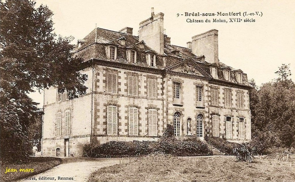 Bréal-sous-Montfort - Château du Molan (t) XVIIe siècle.jpg