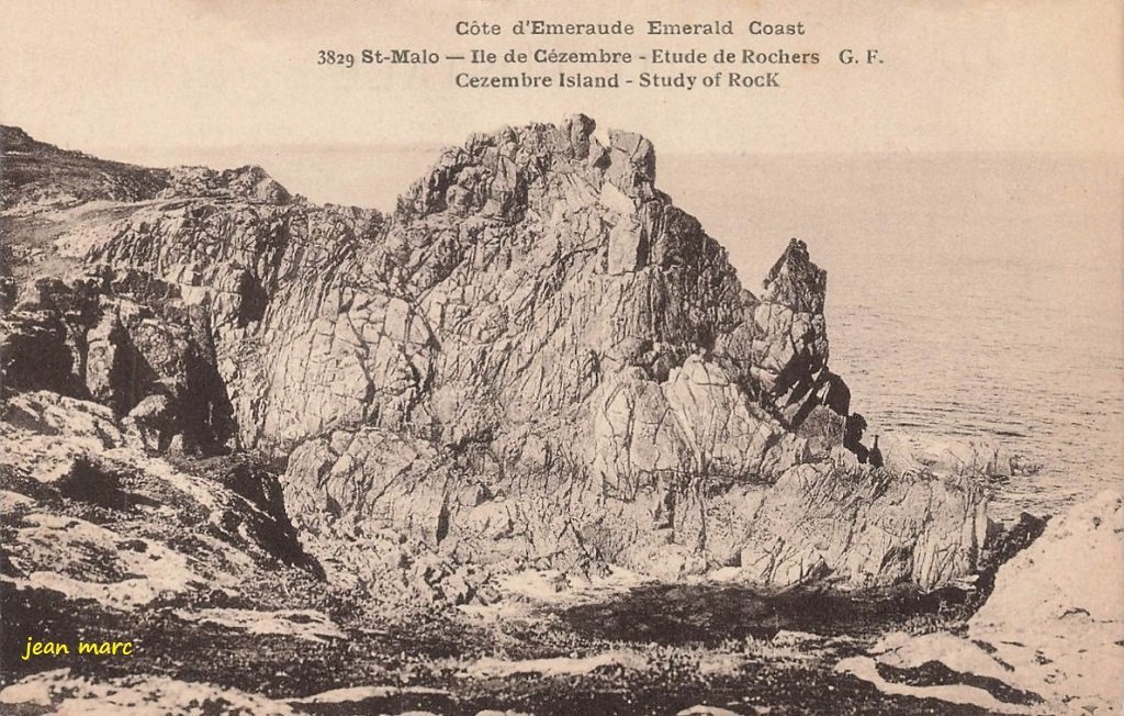 Saint-Malo - Ile de Cézembre - Étude de Rochers.jpg