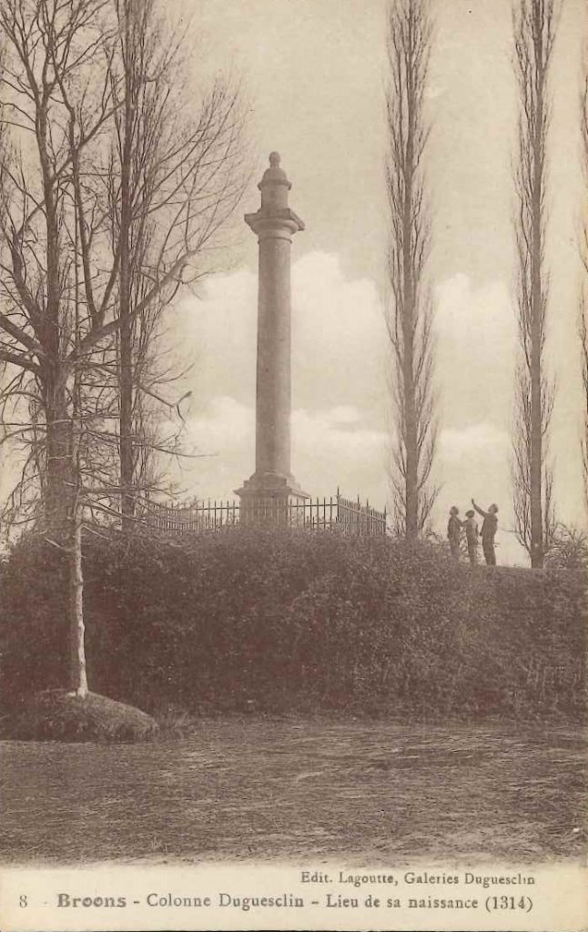 8 - Broons - Colonne Duguesclin - Lieu de sa naissance.jpg