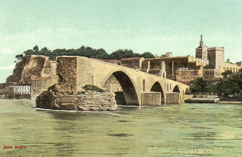 Avignon - Le Rhône et le Pont Saint-Bénézet.jpg
