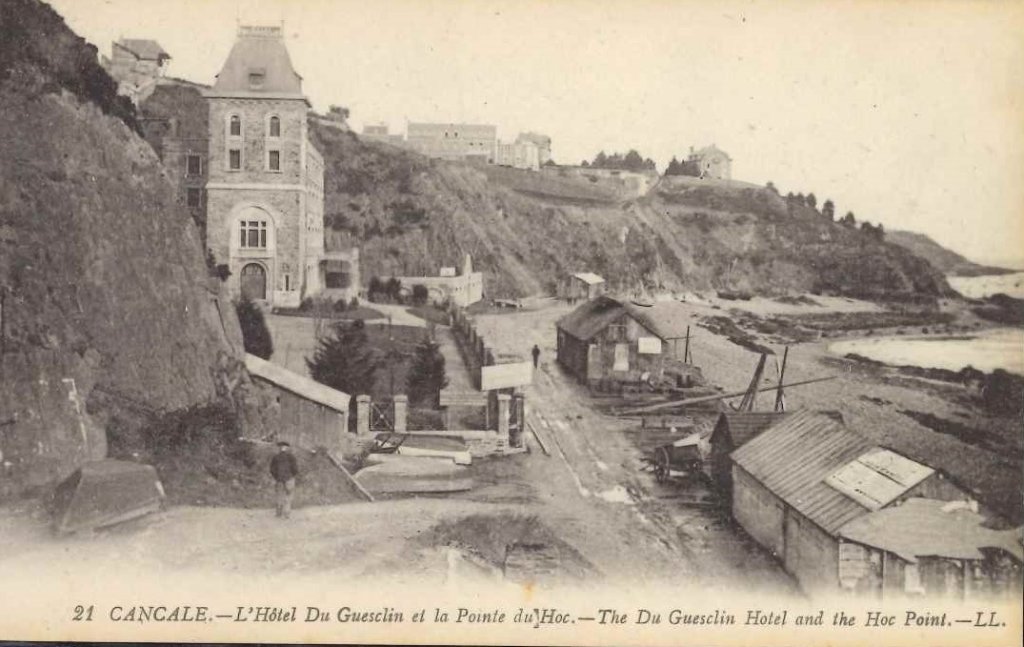 21 - Cancale - l'hôtel Du Guesclin et la pointe du Hoc.jpg
