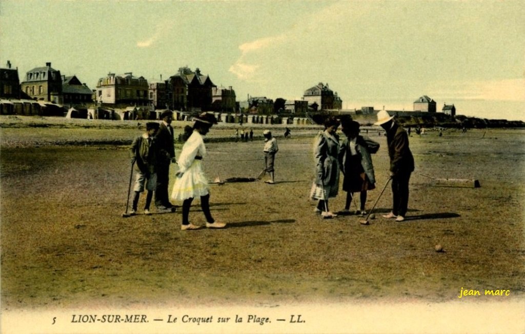 Lion-sur-Mer - Le Croquet sur la Plage.jpg