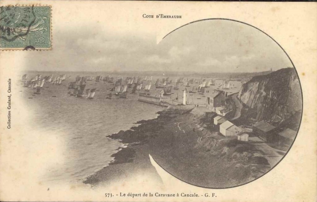 573 - Cancale - Le départ de la caravane à Cancale.jpg
