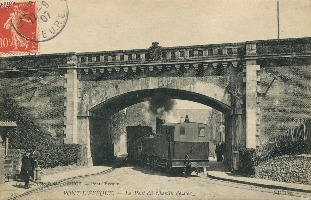 14-Pont-l'Evêque - Le Pont du Chemin de Fer - 20 Librairie-Photographie OZANGE - ND Phot.jpg