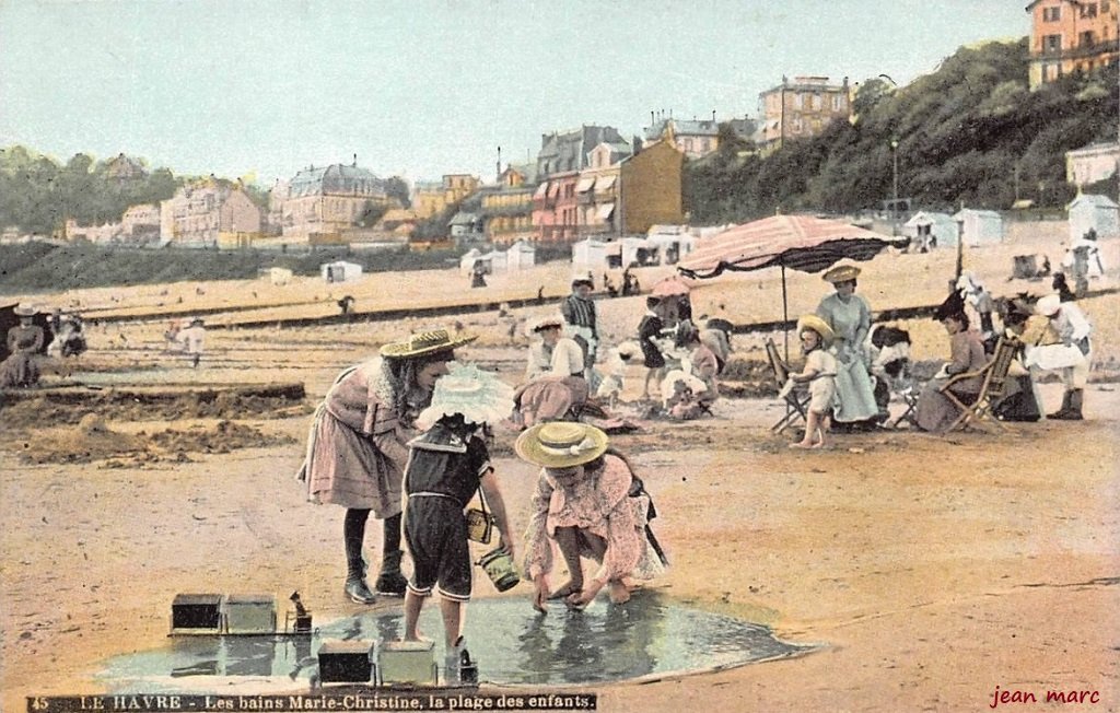 Le Havre - Les Bains Marie Christine - La Plage des enfants.jpg