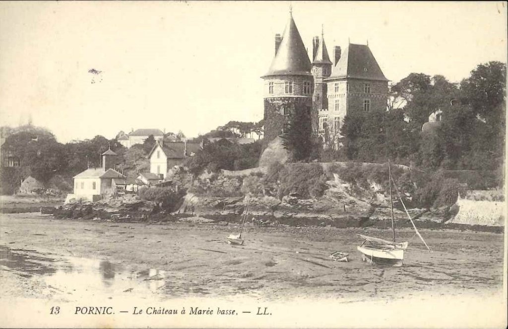 13 - Pornic - Le chateau à marée basse.jpg