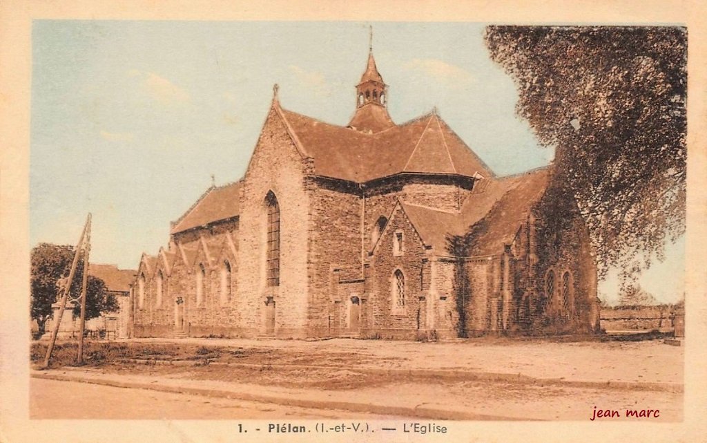Plélan-le-Grand - L'Eglise (Edition Mesny, Rennes).jpg