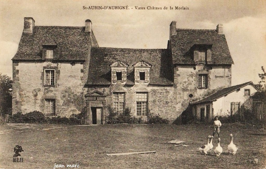 Saint-Aubin-d'Aubigné - Vieux Château de la Morlaix.jpg