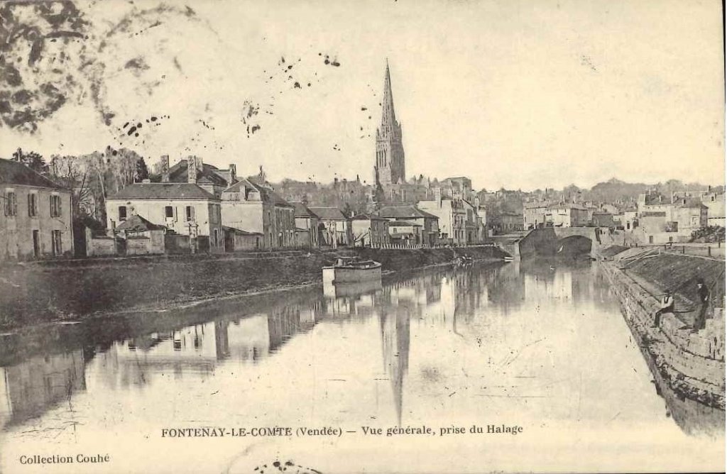 Fontenay le Comte - Vue générale, prise du halage.jpg