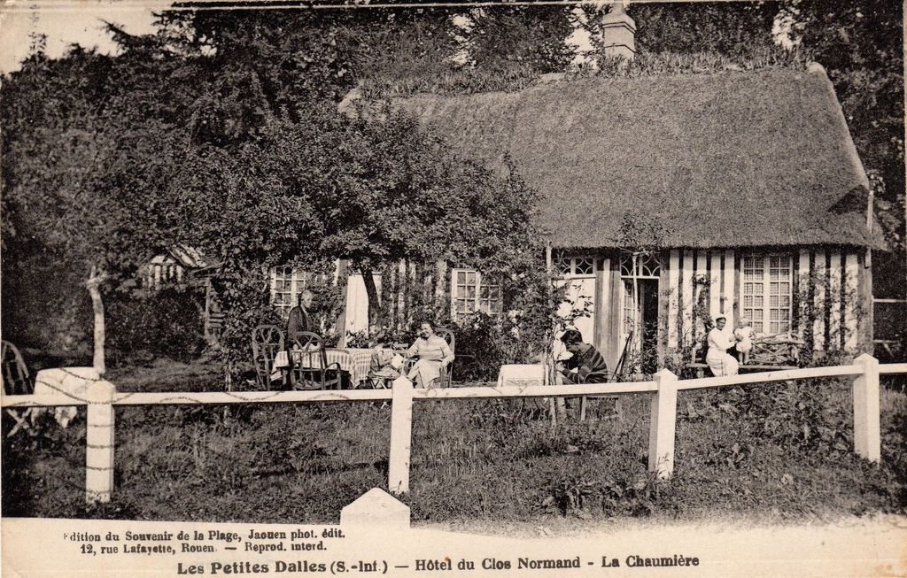 76 - LES PETITES DALLES - Hôtel du Clos Normand - Chaumière - Edition du Souvenir.. - 08-01-25.jpg