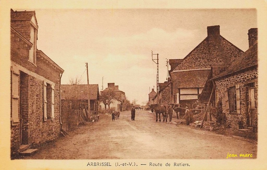 Arbrissel - Route de Retiers (Photo Touin-Guiné, La Guerche).jpg