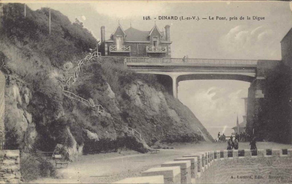 148 - Dinard - Le pont, pris de la digue.jpg