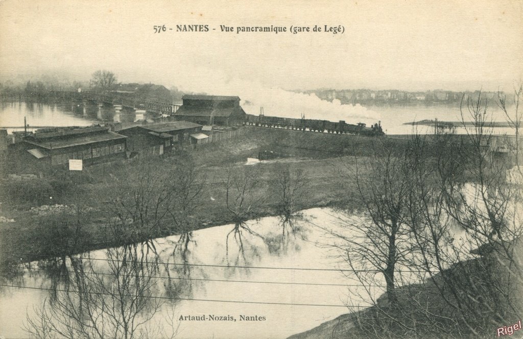 44-Nantes - Vue Panoramique - Gare de Legé - 576 Artaud-Nozais.jpg