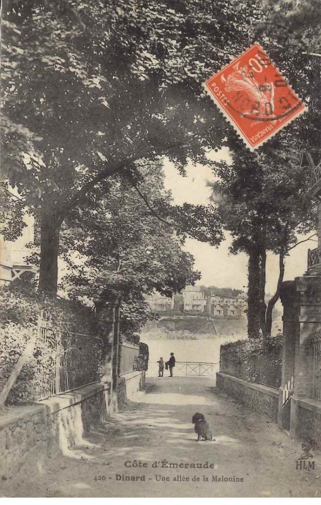 420 - Dinard - Une allée de la malouine.jpg