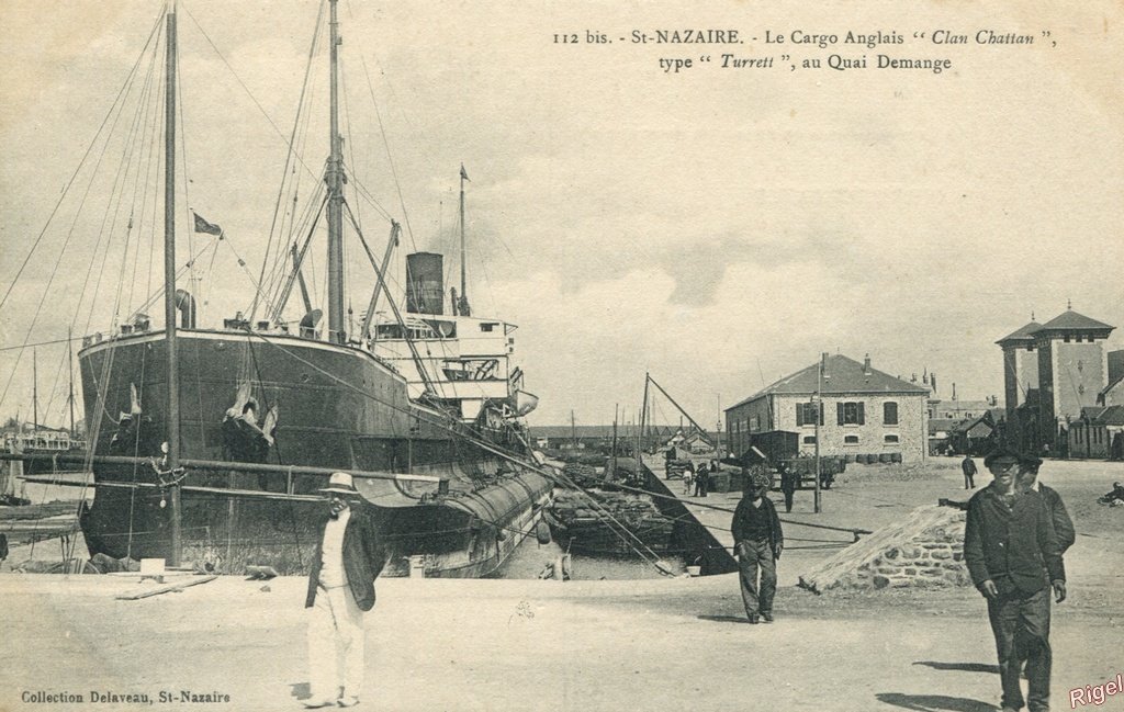 44-St-Nazaire - Cargo Anglais Clan Chattan - 112 bis Coll Delaveau.jpg