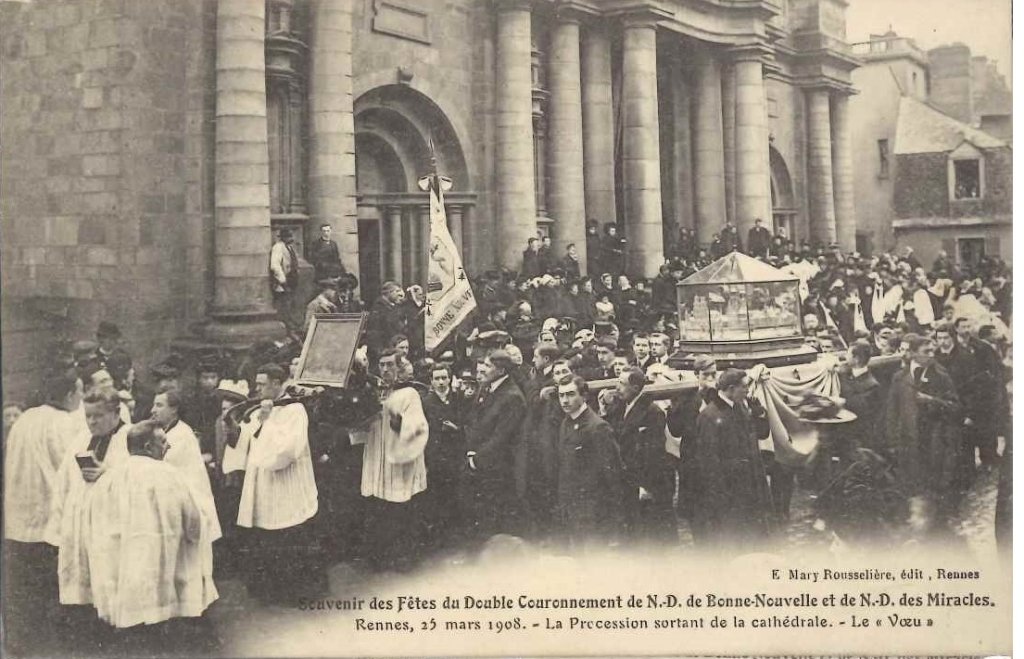 Rennes - Souvenir des fêtes du double couronnement de N.D. de bonne nouvelle et de ....jpg