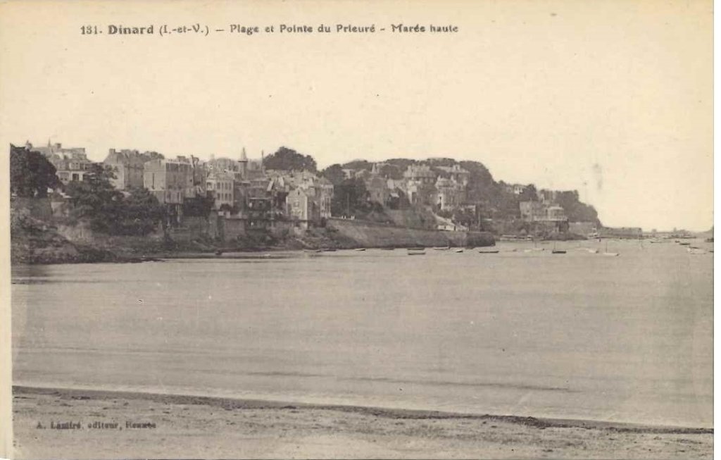 131 - Dinard - Plage et pointe du prieuré - marée haute.jpg