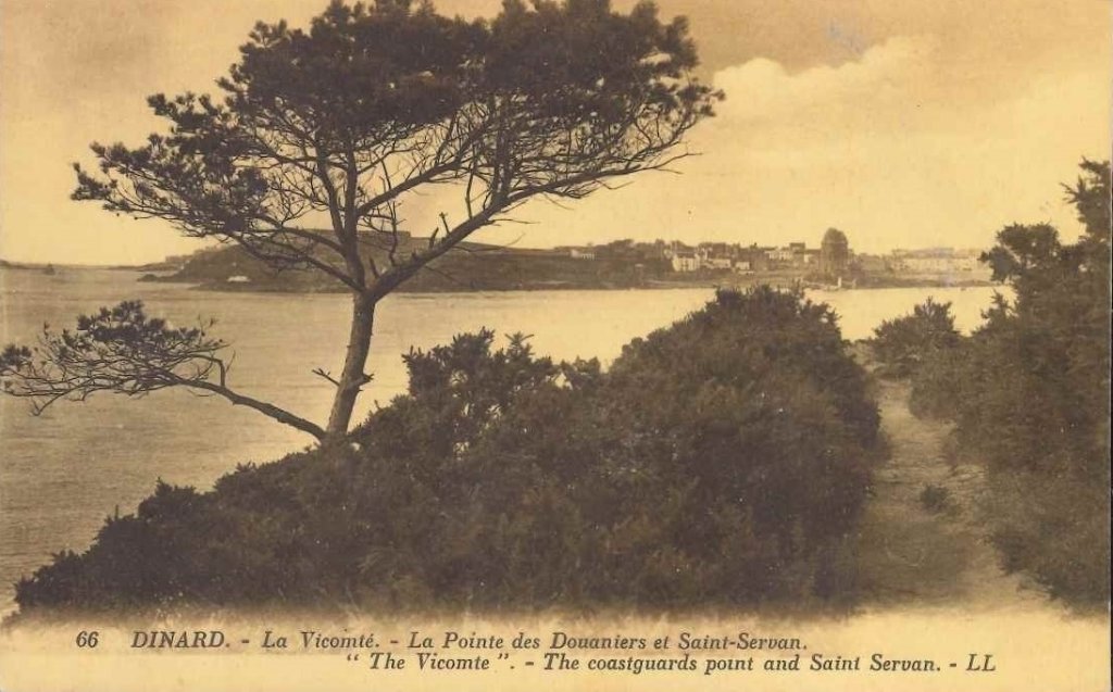 66 - Dinard - La vicomté - la pointe des douaniers et saint servan.jpg