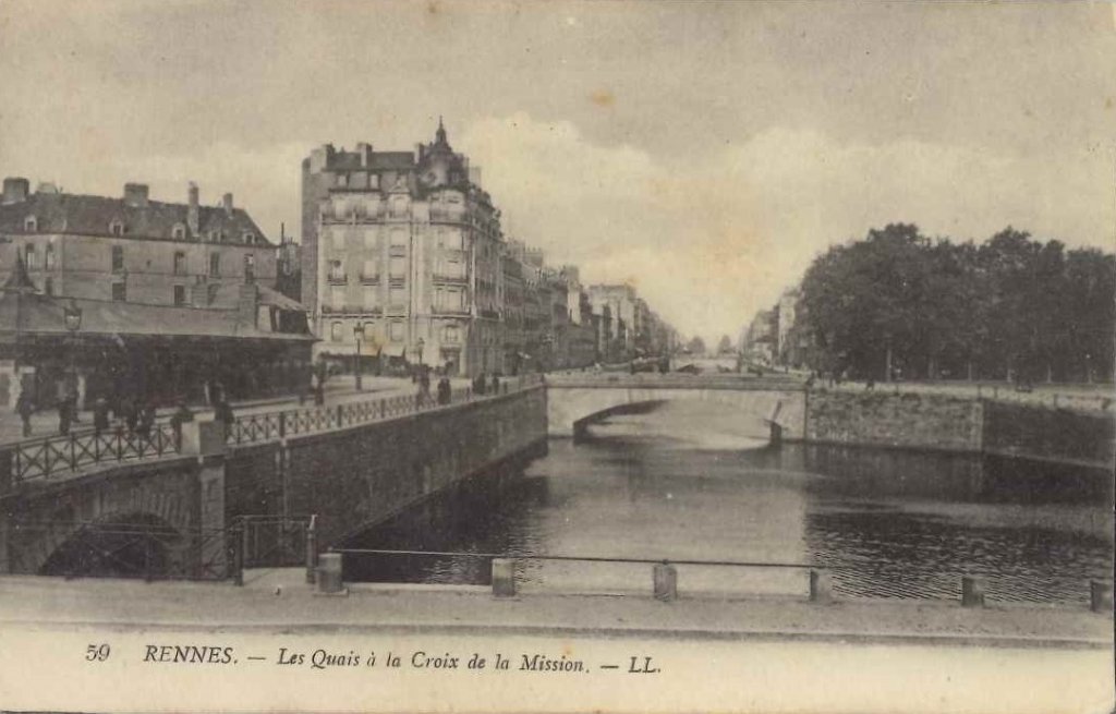 59 - Rennes - Les Quais à la Croix de la Mission.jpg
