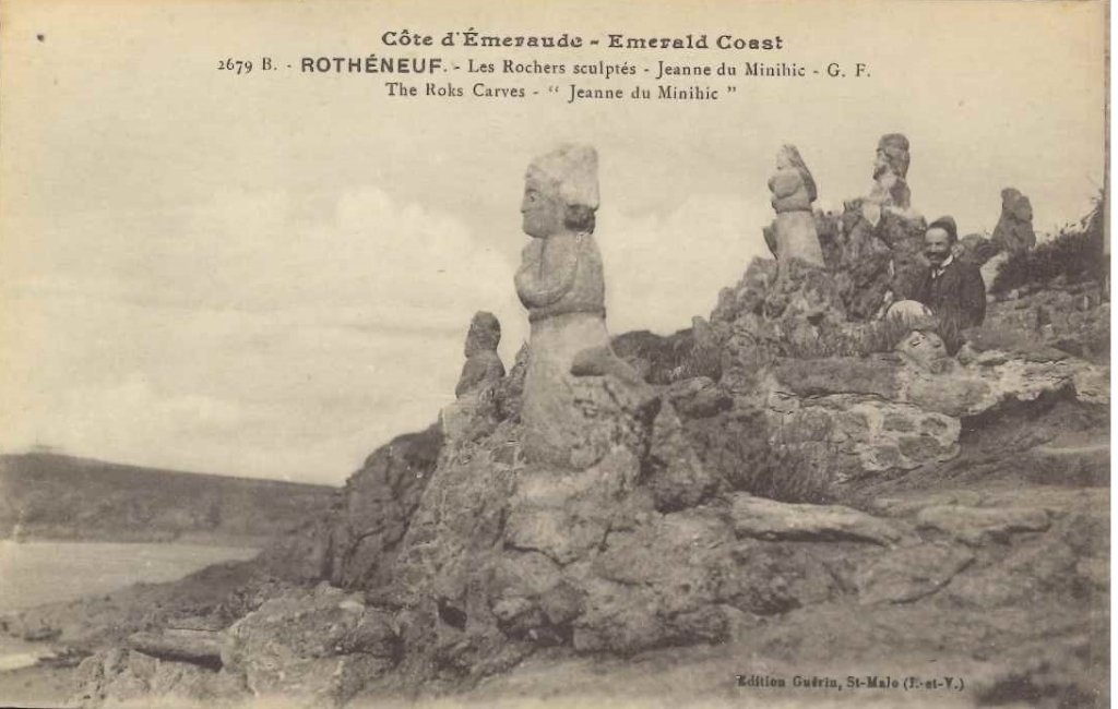 2679 B - Rothéneuf - Les Rochers sculptés - Jeanne du Minihic.jpg