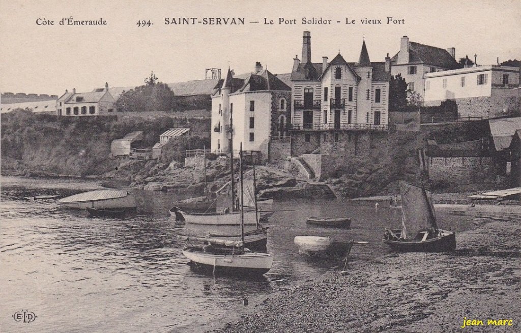 Saint-Servan - Le Port Solidor - Le Vieux fort.jpg