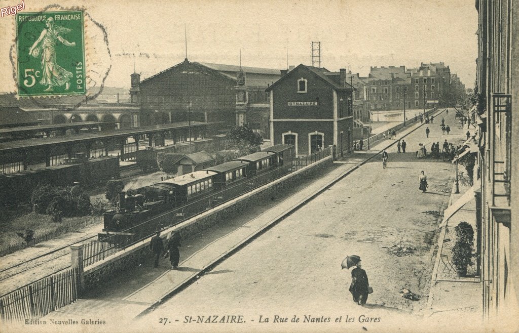 44-St-Nazaire - La Rue de Nantes et les Gares - 27 Edit Nouvelles Galeries.jpg