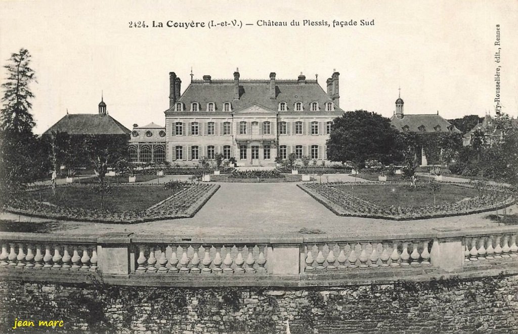 La Couyère - Château du Plessis, façade sud.jpg