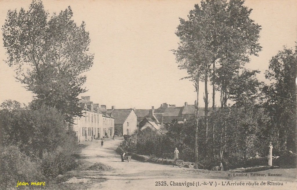 Chauvigné - L'Arrivée route de Rimou.jpg