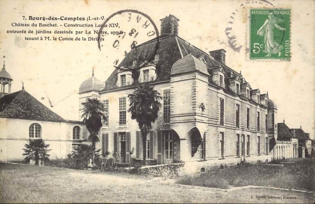 7 - Bourg des Comptes - Château du Boschet - Construction Louis XIV.jpg