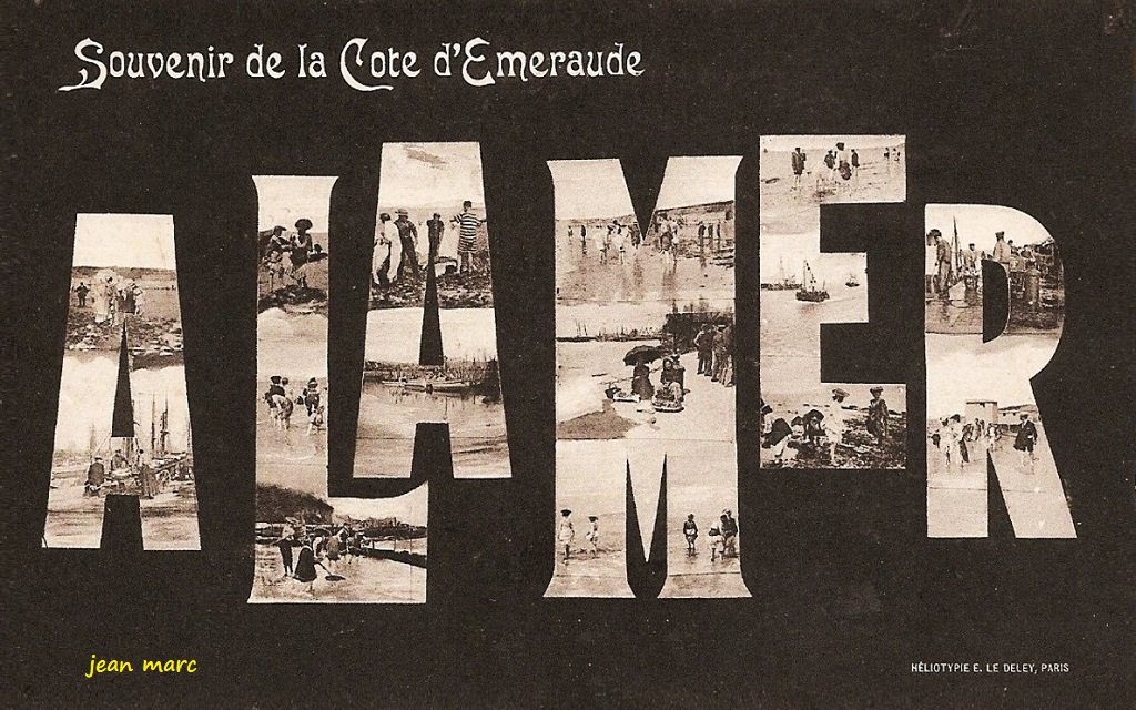 Souvenir de la Côte d'Émeraude - A La Mer.jpg