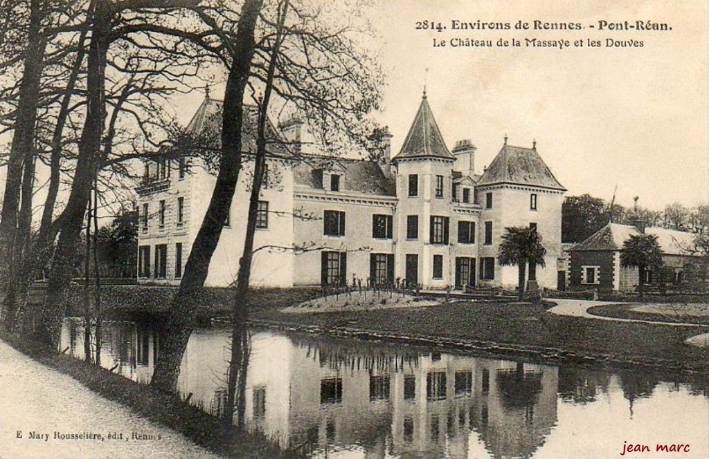 Pont-Réan - Le Château de la Massaye et les Douves.jpg