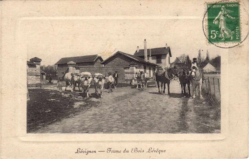 60 - LEVIGNEN - Ferme du Bois Lévêque - Edit. Grutus (liseré blanc) - 06-04-25.jpg