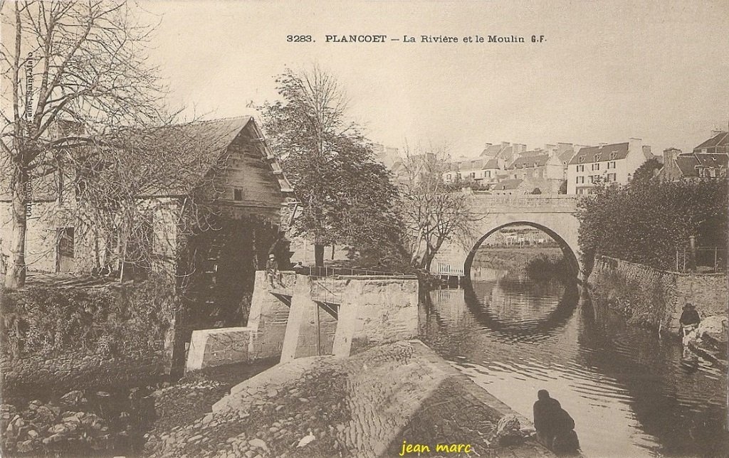 Plancoët - La Rivière et le Moulin.jpg
