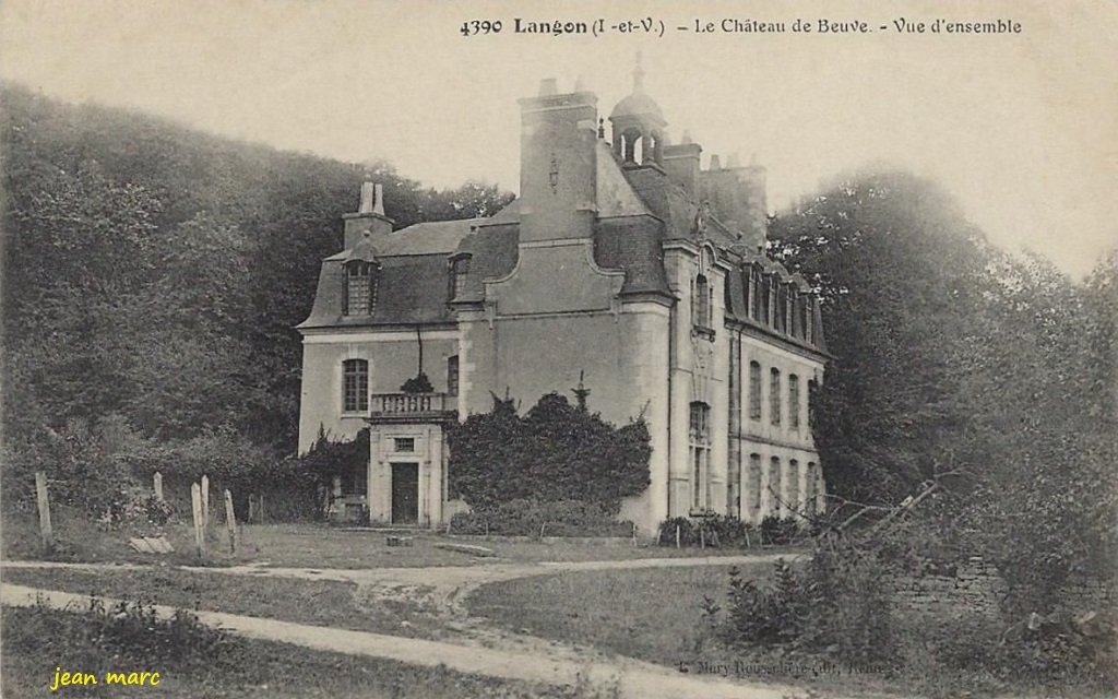 Langon - Le Château de Beuve - Vue d'ensemble.jpg