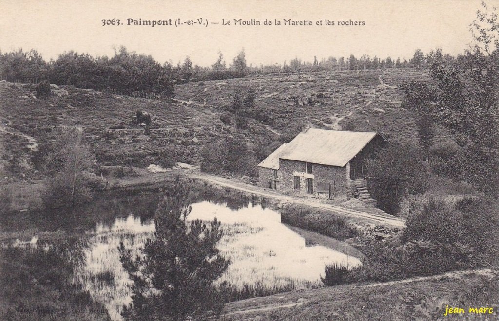 Paimpont - Le Moulin de la Marette et les Rochers.jpg