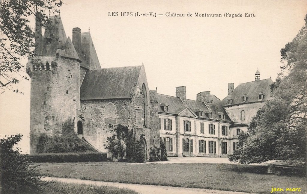 Les Iffs - Château de Montmuran (façade est).jpg