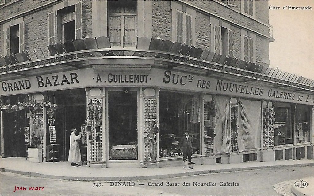 Dinard - Rue Levavasseur - Grand Bazar des Nouvelles Galeries A. Guillemot.jpg